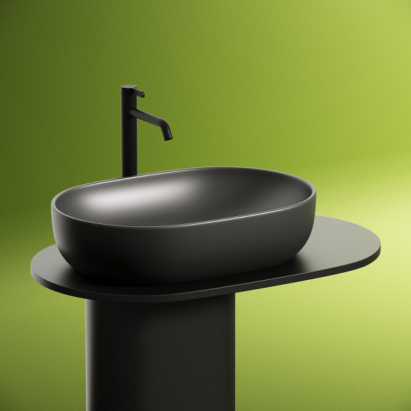 Раковина-чаша Ceramicanova Element 60 CN6047MDH Темный антрацит матовый Раковина-чаша Ceramicanova Element 60 CN6047MDH Темный антрацит матовый