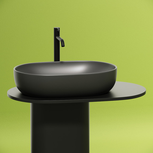 Раковина-чаша Ceramicanova Element 60 CN6047MDH Темный антрацит матовый Раковина-чаша Ceramicanova Element 60 CN6047MDH Темный антрацит матовый