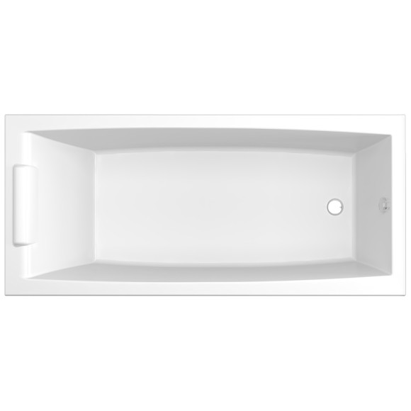 Акриловая ванна Marka One Aelita 170x90 Slim 01ае1790слим без гидромассажа