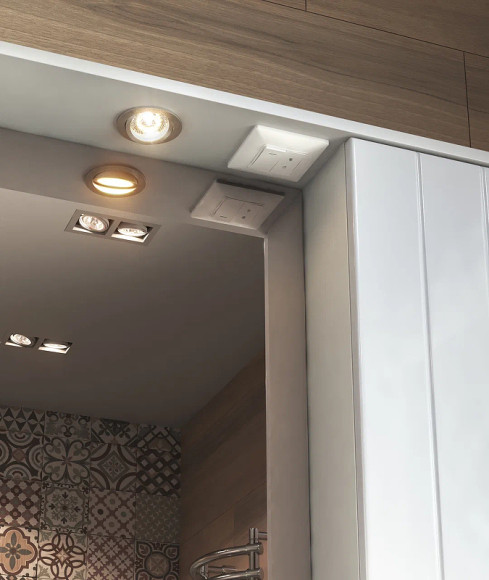 Зеркало со шкафом Vigo Diana 70 R z.DIA.70.R.El с подсветкой Белое Зеркало со шкафом Vigo Diana 70 R z.DIA.70.R.El с подсветкой Белое