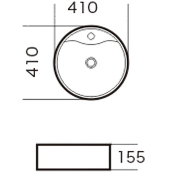 Раковина-чаша Grossman 41 GR-3012 Белая Раковина-чаша Grossman 41 GR-3012 Белая
