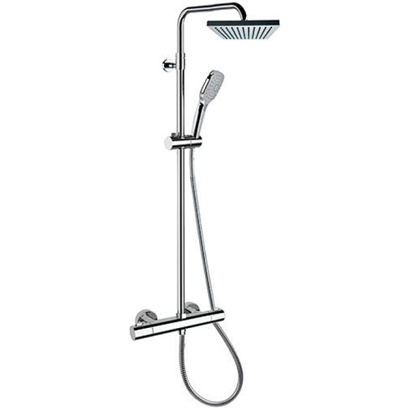 Душевая система Remer Elegance EQ32A8CPSD20 с термостатом Хром