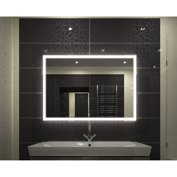 Зеркало Континент Mercury 1200х800 ЗЛП934 с подсветкой с сенсорным выключателем Зеркало Континент Mercury 1200х800 ЗЛП934 с подсветкой с сенсорным выключателем