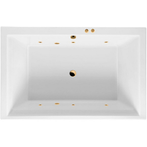 Акриловая ванна Excellent Crown Lux 190x120 WAEX.CRO19.SOFT.GL с гидромассажем