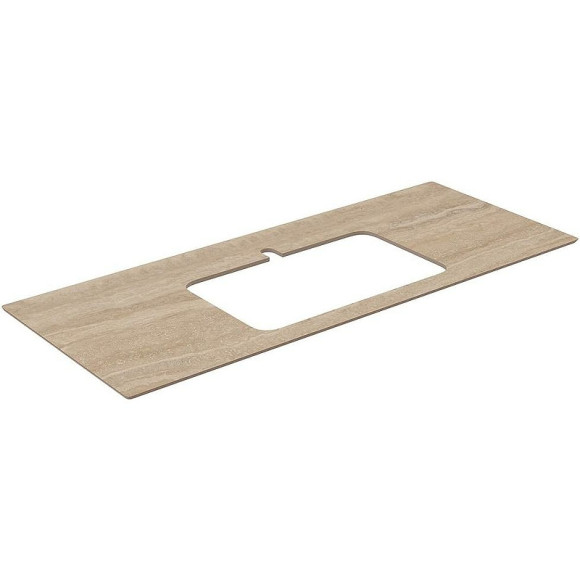 Столешница под раковину Kerama Marazzi Plaza Modern Риальто 120 PL2.SG560420R\120 Песочная Столешница под раковину Kerama Marazzi Plaza Modern Риальто 120 PL2.SG560420R\120 Песочная