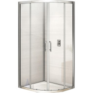 Душевой уголок WeltWasser WW300 RS22 90х90 10000003102 профиль Хром стекло прозрачное
