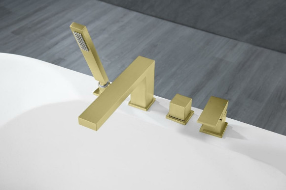 Смеситель на борт ванны Timo Selene 2130/17Y Золото матовое Смеситель на борт ванны Timo Selene 2130/17Y Золото матовое