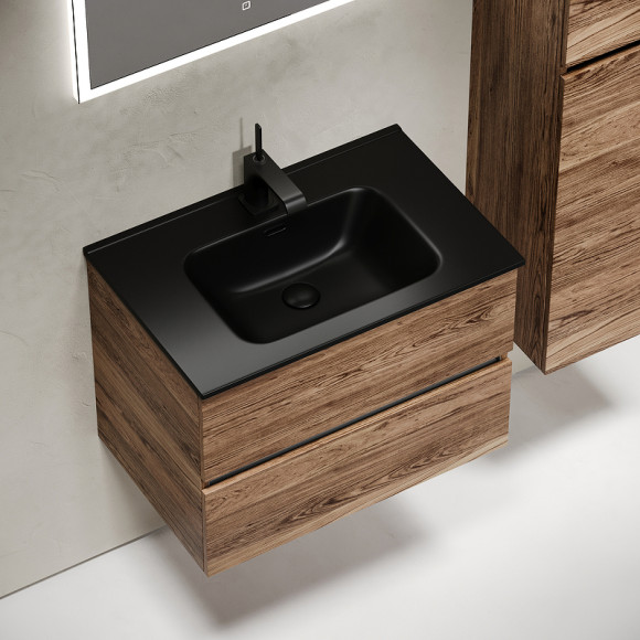 Тумба под раковину Sancos Urban 70 UR70ECH подвесная Дуб чарльстон Тумба под раковину Sancos Urban 70 UR70ECH подвесная Дуб чарльстон