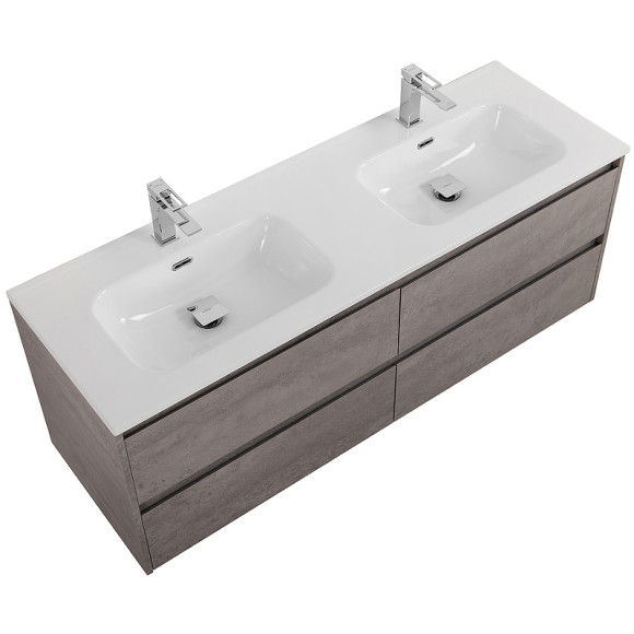 Тумба под раковину BelBagno Kraft 140 KRAFT-1400-4C-SO-2-CG подвесная Cemento Grigio Тумба под раковину BelBagno Kraft 140 KRAFT-1400-4C-SO-2-CG подвесная Cemento Grigio