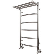 Водяной полотенцесушитель Point Афина PN04158P П5 500x800 с полкой Хром