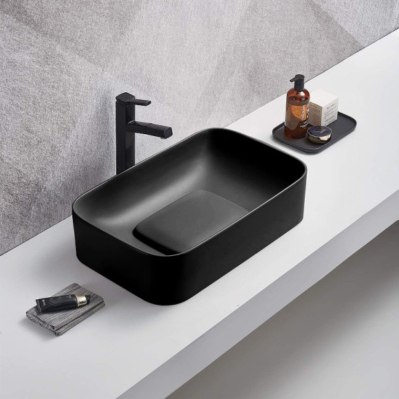 Раковина-чаша WeltWasser Elbach 78575-50 MT-BL 50 10000008701 Черная матовая Раковина-чаша WeltWasser Elbach 78575-50 MT-BL 50 10000008701 Черная матовая