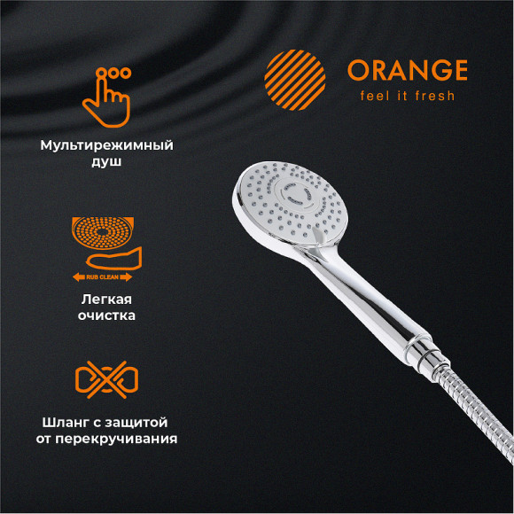 Смеситель для ванны Orange Loop M26-100cr Хром Смеситель для ванны Orange Loop M26-100cr Хром
