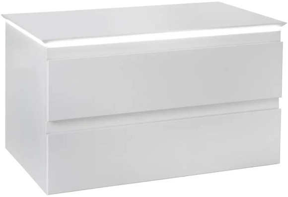 Тумба под раковину Jacob Delafon Madeleine 100 EB2084-J51 подвесная Белый матовый