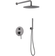 Душевая система Abber Emotion AF8818NG Никель Душевая система Abber Emotion AF8818NG Никель