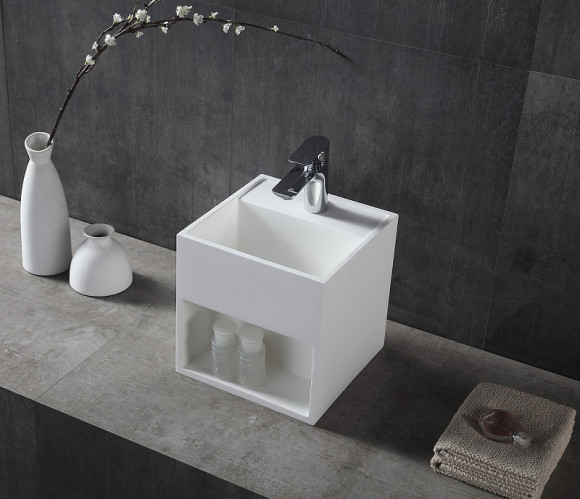 Раковина Abber Stein 30 AS2639 подвесная Белая