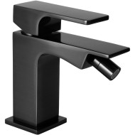 Смеситель для биде Remer Absolute AU22CFP Черный брашированный хром