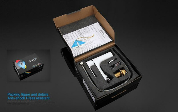 Смеситель для биде Gappo G48 G5048 Белый Хром