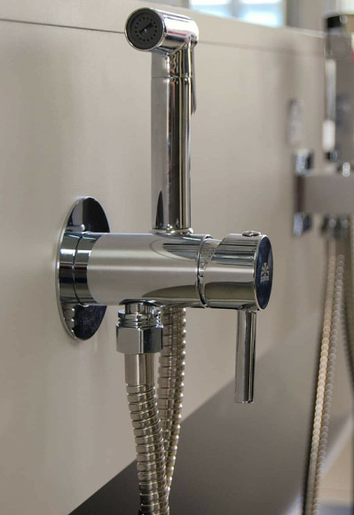 Душевой комплект Paffoni Light KITZCOL632CR110 из душевой системы с гигиеническим душем Хром