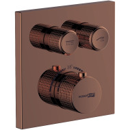 Смеситель для душа WasserKRAFT Asphe 7748 Thermo с термостатом Розовое золото