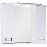 Зеркало со шкафом Onika Балтика 80.01 208024 с подсветкой Белое