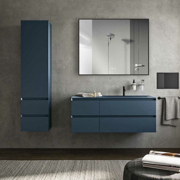 Зеркало Vincea 100 VLM-3VN100B-2 с подсветкой Черное с сенсорным выключателем с подогревом и диммером Зеркало Vincea 100 VLM-3VN100B-2 с подсветкой Черное с сенсорным выключателем с подогревом и диммером