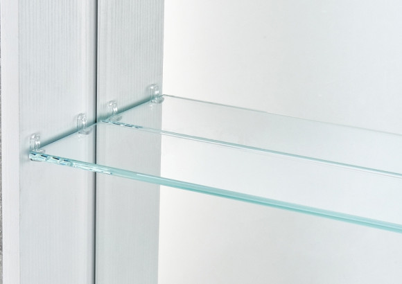 Зеркальный шкаф Aquaton Кантара 42 1A205702ANW70 угловой Дуб полярный