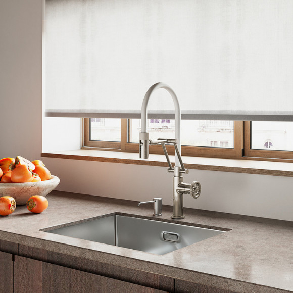 Смеситель для кухни Iddis Grange GRABNFLi05 Сатин Смеситель для кухни Iddis Grange GRABNFLi05 Сатин