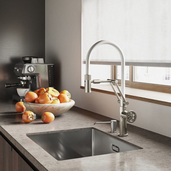 Смеситель для кухни Iddis Grange GRABNFLi05 Сатин Смеситель для кухни Iddis Grange GRABNFLi05 Сатин