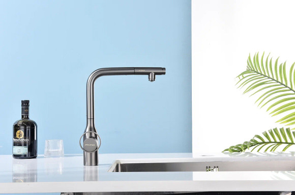 Смеситель для кухни Paulmark Urban Ur213104-NI Никель