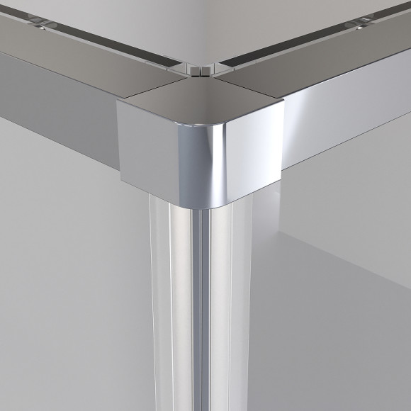 Душевой уголок Niagara Nova 90х90 NG-6623-34 профиль Хром стекло прозрачное Душевой уголок Niagara Nova 90х90 NG-6623-34 профиль Хром стекло прозрачное