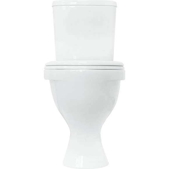 Унитаз-компакт Sanita Формат Эконом WC.CC/Format/1-P/WHT.G/S1 с бачком и сиденьем Унитаз-компакт Sanita Формат Эконом WC.CC/Format/1-P/WHT.G/S1 с бачком и сиденьем