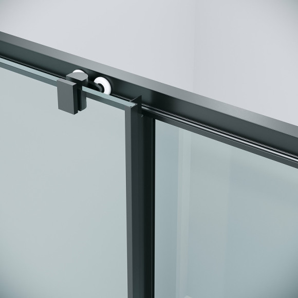 Душевая дверь Grossman Cosmo 120 100.K33.02.120.21.00 профиль Черный матовый стекло прозрачное Душевая дверь Grossman Cosmo 120 100.K33.02.120.21.00 профиль Черный матовый стекло прозрачное