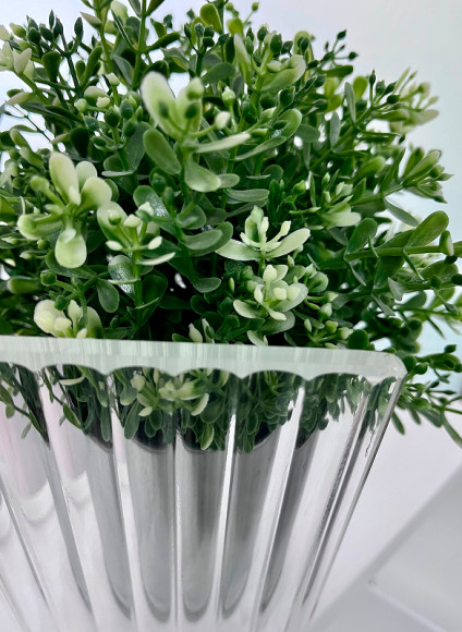 Душевая перегородка RGW Walk In WA-08B 120 06100812-154 профиль Черный стекло ребристое