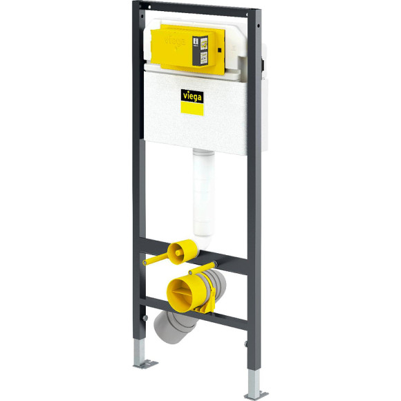 Комплект унитаза Ceramicanova Forma CN3009 с инсталляцией Viega Prevista Dry 8524.14 792596 с сиденьем Микролифт и клавишей смыва Хром Комплект унитаза Ceramicanova Forma CN3009 с инсталляцией Viega Prevista Dry 8524.14 792596 с сиденьем Микролифт и клавишей смыва Хром