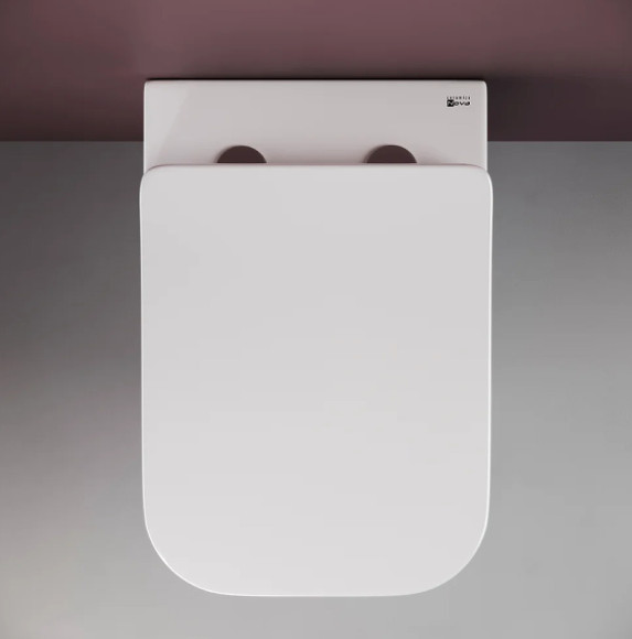 Комплект унитаза с инсталляцией Ceramicanova Metric CN3007_1001W_1000 с сиденьем Микролифт и Белой клавишей смыва Комплект унитаза с инсталляцией Ceramicanova Metric CN3007_1001W_1000 с сиденьем Микролифт и Белой клавишей смыва