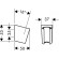 Держатель ручного душа Hansgrohe Porter S 28331340 Шлифованный черный хром