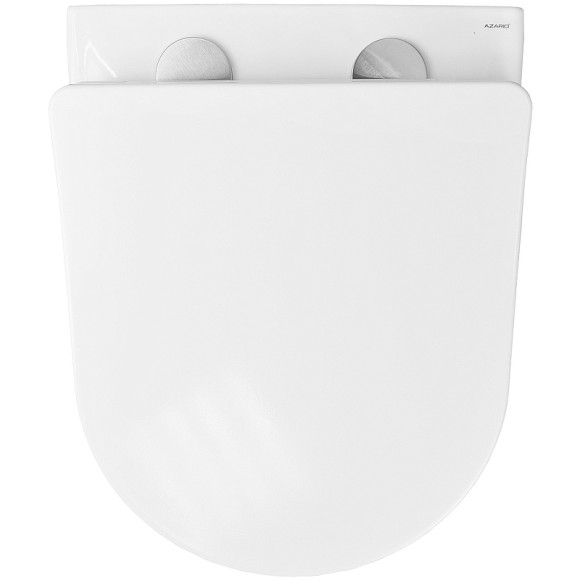 Унитаз Azario Grado AZ-0046 подвесной Белый с сиденьем Микролифт Унитаз Azario Grado AZ-0046 подвесной Белый с сиденьем Микролифт