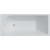 Акриловая ванна Corpa Nera Francesca 180x80 CN05018WH без гидромассажа