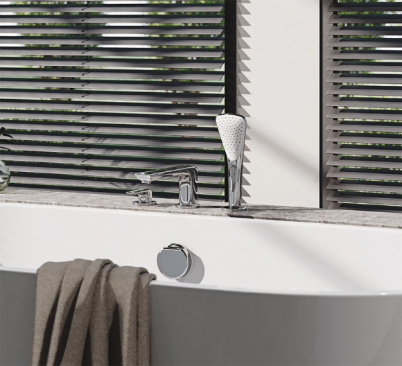 Смеситель на борт ванны Kludi Ameo 414470575 Хром