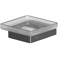 Мыльница Whitecross Cubo gunmetal CU2420GM Оружейная сталь Мыльница Whitecross Cubo gunmetal CU2420GM Оружейная сталь