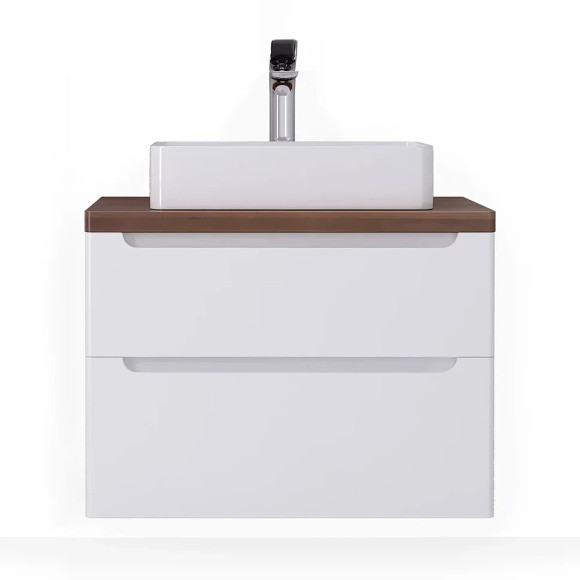 Тумба под раковину Jorno Wood 80 wood.01.80/P/W подвесная Белая Тумба под раковину Jorno Wood 80 wood.01.80/P/W подвесная Белая