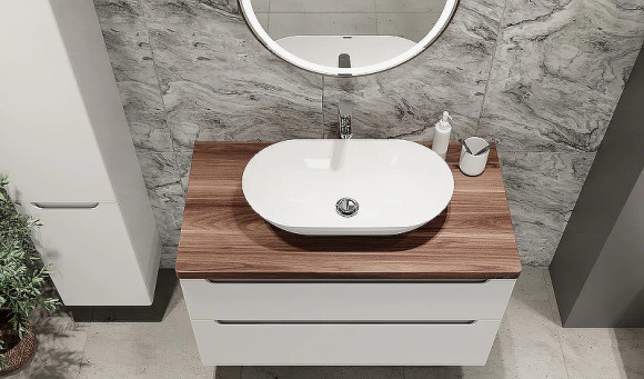 Тумба под раковину Jorno Wood 80 wood.01.80/P/W подвесная Белая Тумба под раковину Jorno Wood 80 wood.01.80/P/W подвесная Белая