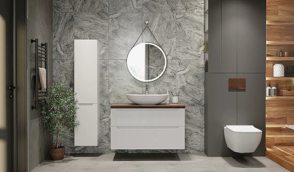 Тумба под раковину Jorno Wood 80 wood.01.80/P/W подвесная Белая Тумба под раковину Jorno Wood 80 wood.01.80/P/W подвесная Белая