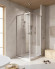 Душевой уголок Cezares Relax-304 100x100 RELAX-304-A-2-100-C-CR профиль Хром глянцевый стекло прозрачное