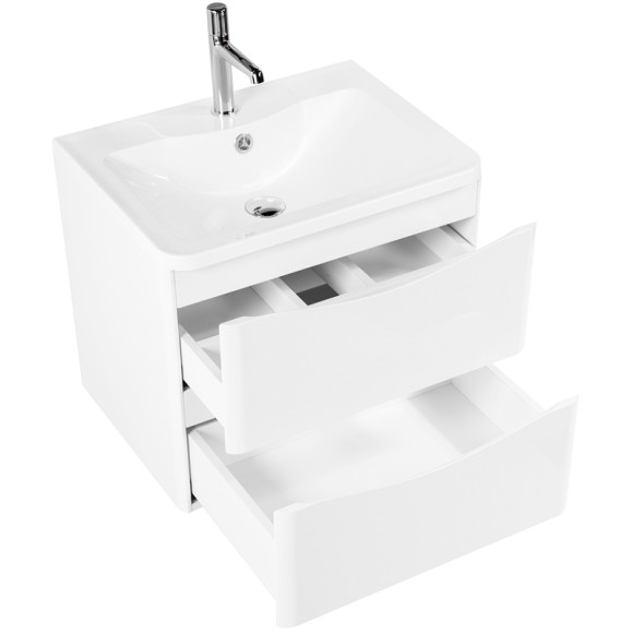 Тумба под раковину BelBagno 70 ACQUA-700-2C-SO-BL подвесная Bianco Lucido Тумба под раковину BelBagno 70 ACQUA-700-2C-SO-BL подвесная Bianco Lucido