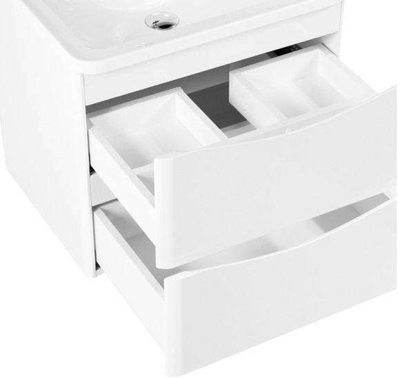 Тумба под раковину BelBagno 70 ACQUA-700-2C-SO-BL подвесная Bianco Lucido Тумба под раковину BelBagno 70 ACQUA-700-2C-SO-BL подвесная Bianco Lucido