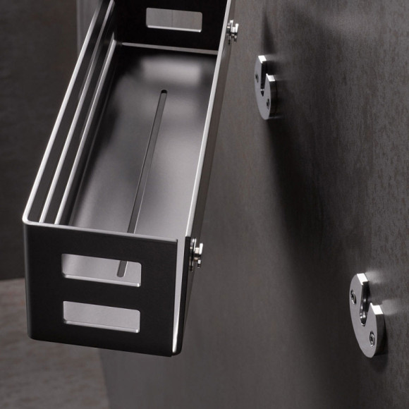 Полка корзина Keuco 24954 370000 Темно-серая Полка корзина Keuco 24954 370000 Темно-серая