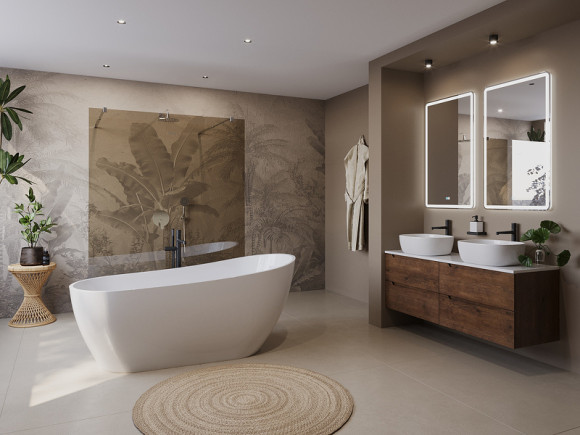 Акриловая ванна BelBagno 170x80 BB704-1700-800-K без гидромассажа