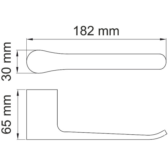 Держатель туалетной бумаги WasserKRAFT Elbе K-7296 Черный матовый Держатель туалетной бумаги WasserKRAFT Elbе K-7296 Черный матовый