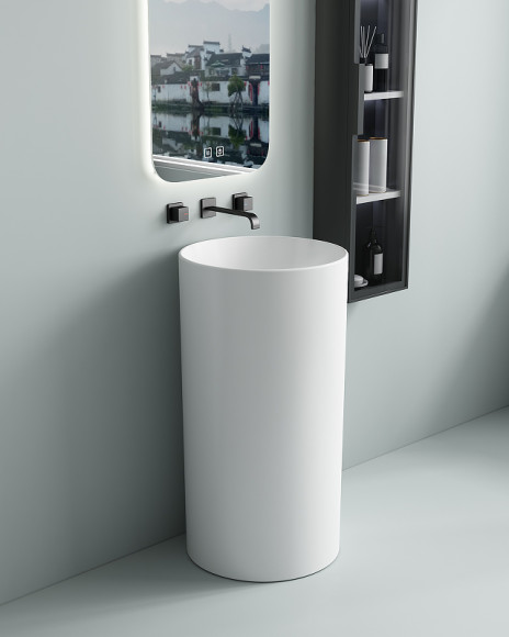 Раковина SantiLine 45 SL-4014 Белая Раковина SantiLine 45 SL-4014 Белая